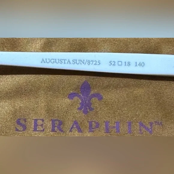 Vintage Seraphine White Cat-eyeSunglasses Never Worn. Original price $285